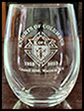 100th Yr. Anniversary Wine Glass
